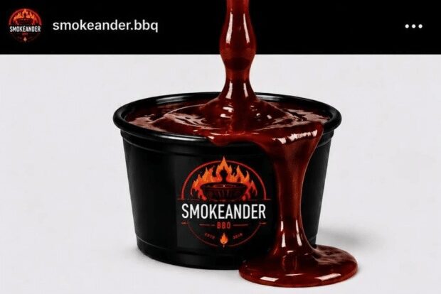 Smokeander homemade BBQ saus