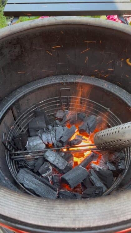 BBQ goed voorwarmen voor schoonmaak