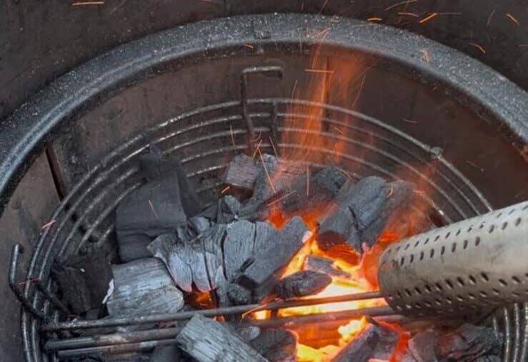 BBQ goed voorwarmen voor schoonmaak