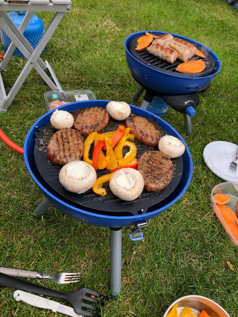 Gas BBQ voor op de camping of in de tuin
